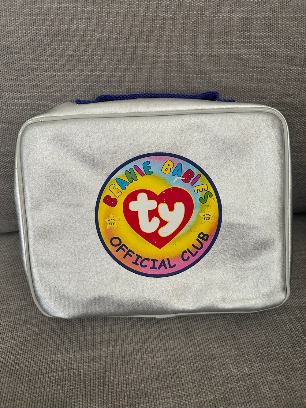 Beanie Babies Official Club 2001 Carrying Bag Case Vintage - Call Outs In Photo - Picture 2 of 8